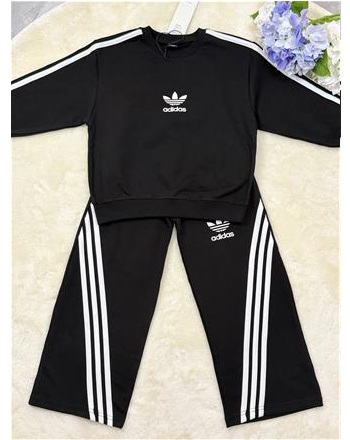 Adidas kız siyah takım {5\12 YAŞ ARASI}