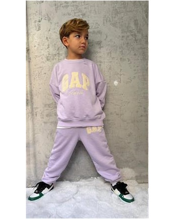GAP UNİSEX LİLA TAKIM(3/10 yaş arası)