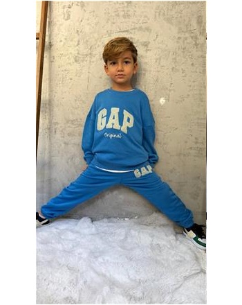 GAP UNISEX MAVİ TAKIM(3/10 yaş arası)