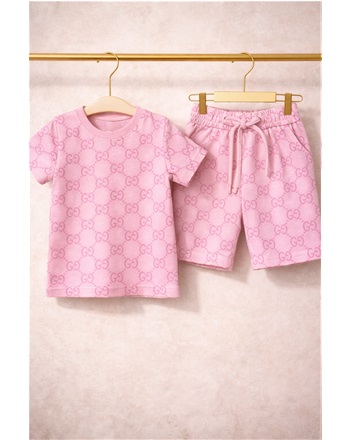 GUCCİ PEMBE 1/16 YAŞ ARASI TAKIM ( Büyük tercih edebilirsiniz)