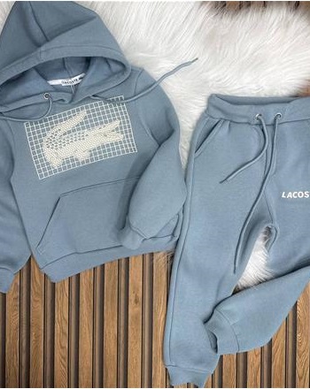LACOSTE MAVİMSİ ŞARDONLU TAKIM(AŞAĞIDAKİ AÇIKLAMYI OKUYUNUZ 3/12 yaş arası)