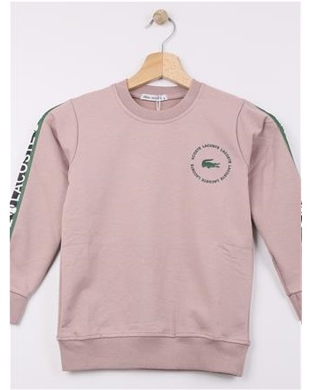 LACOSTE PEMBE KIZ SWEAT