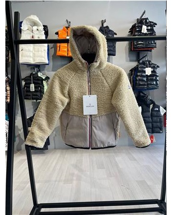 MONCHLER ÇİFT TARAFLI SU GEÇİRMEZ BEJ CEKET(2/14 YAŞ ARASI)