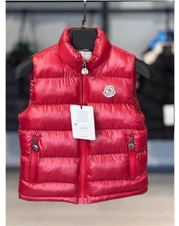 MONCHLER KIRMIZI YELEK(2/14 yaş arası)