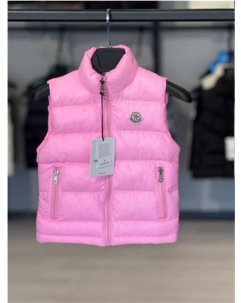 MONCHLER PEMBE ŞİŞME YELEK(ön sipariş 4 ŞUBAT günü kargo çıkışları yapılacaktır