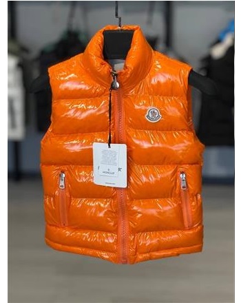 MONCHLER TURUNCU YELEK(2/14 yaş arası)