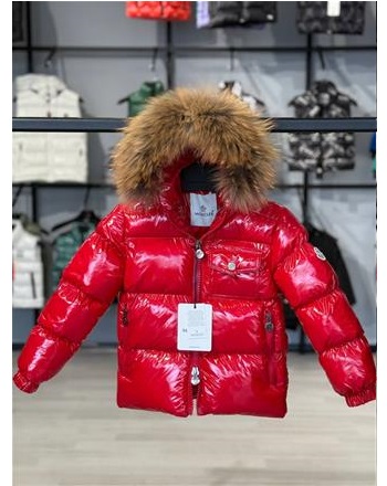 MONCHLER UNISEX KIRMIZI MONT(2/14 yaş arasıdır)