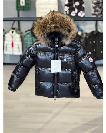 MONCHLER UNISEX SİYAH MONT(2/14 yaş arası)