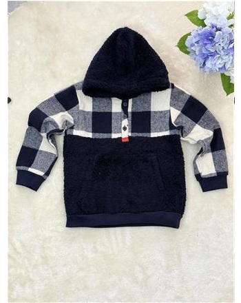 NANİCA PELUŞ SIRT DETAYLI LACİ SWEAT (5/16 YAŞ ARASI)