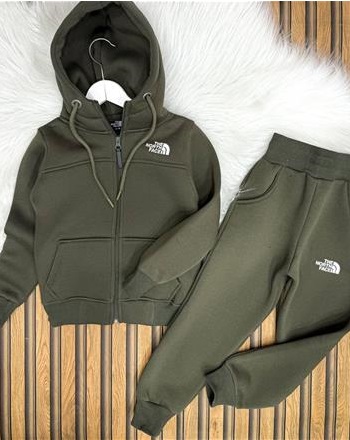 NORTHFACE ŞARDONLU UNİSEX HAKİ TAKIM( AŞGIDAKİ AÇIKLAMAYI OKUYUNUZ 2/16 YAŞ ARASI)